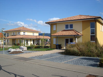 Foto 1: Einfamilienhaus mit Büro- und Lagergebäude in Frittlingen